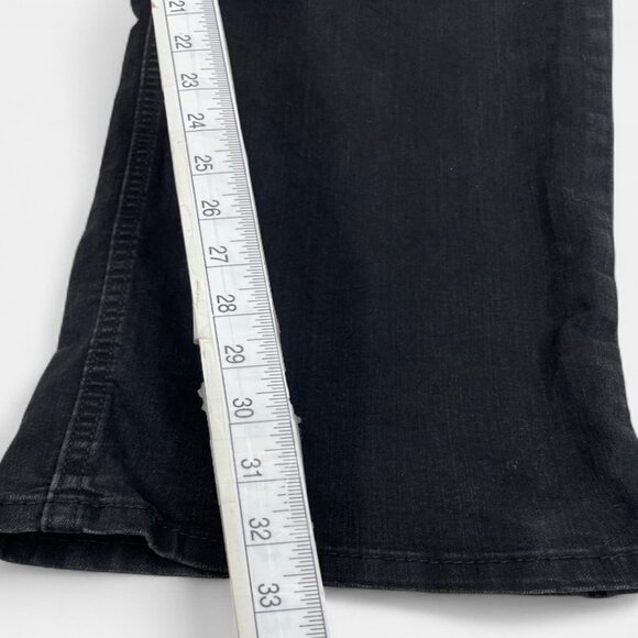 Levi's 514 Men's Straight Leg Black Denim Jeans Mid-Rise Classic Fit 38x32 - Picture 8 of 15